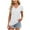 White-shirts, variant on Inverlee Women's Crochet Petal Short Sleeve Tunic Tops Eyelet Embroidered V Neck Blouse Dressy Casual Solid Shirts