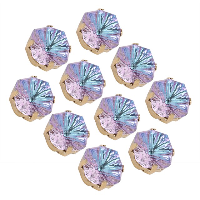 Claw Diamond,10Pcs Sewing Claw Diamond Clothing Decorations Sewing Claw Diamond Enhanced Features