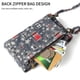 thumbnail image 4 of Multifunctional Messenger Bag for Mobile Phone Women's Leather Wallet Mobile Wallet with Card Slot Dark Blue, 4 of 5