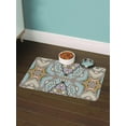 thumbnail image 2 of Triangle Patchwork Mat Rectangle  -Image by Shutterstock,, 2 of 3