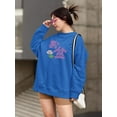 thumbnail image 2 of Obon Festival Japanese  Katakana Sweatshirt Women -Image by Shutterstock, Female Large, 2 of 4