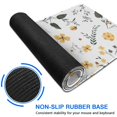 thumbnail image 6 of Long Mouse Pads for Desk,Pioneer Flower Floral Print Pattern Desk Mats on Top Of Desks, Desk Mouse Pad Extra Large with 3mm Non-Slip Base and Stitched Edge for Gaming,Office,Work,Home 31.5"x11.8", 6 of 6