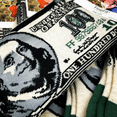 thumbnail image 4 of Benjamin Franklin 100 Dollar Bill Socks, 4 of 4