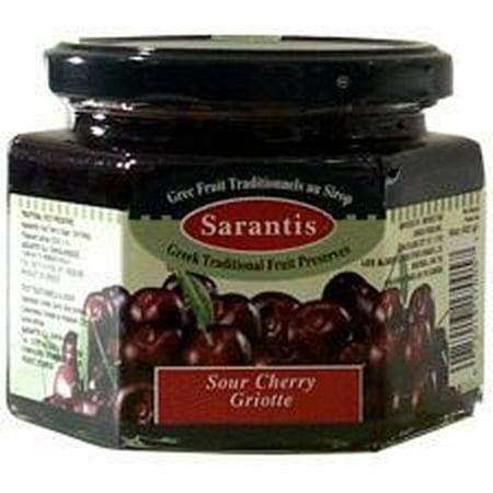 Sour Cherry Preserve (sarantis) 16oz (Best Way To Freeze Sour Cherries)