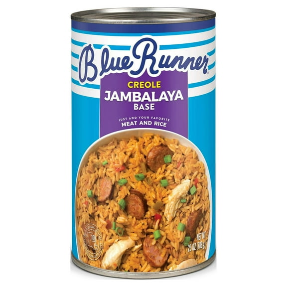 Pack of 6, Blue Runner Creole Jambalaya Base, 25 oz