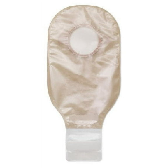 New Image Ostomy Pouch Two-Piece System 12 Inch Length 1-3/4 Inch Stoma Drainable Pre-Cut, 18002 - Box of 10