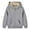 Grey, variant on Coerni Toddler Boy's Girl's Sherpa Fleece Lined Jacket Kids Zipper Fuzzy Fleece Hoodie Warm Winter Jacket Hooded Sweatshirts