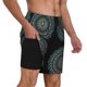 thumbnail image 2 of Fotbe Mandala Traje de Baño para Hombre – Shorts de Natación de Secado Rápido con Forro y Bolsillos-Large, 2 of 6