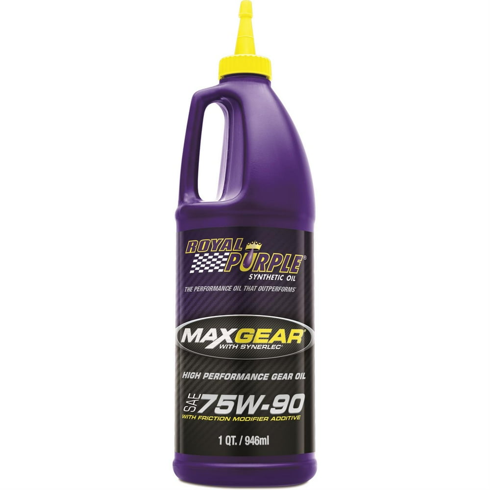Royal Purple Max Gear 75W90 Gear Oil, 1 Quart - Walmart.com - Walmart.com