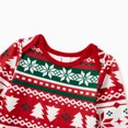 thumbnail image 4 of Pijamas navideños Conjuntos familiares a juego Patrón de camión de reparto con árbol de Navidad Conjuntos de pijamas, 4 of 5
