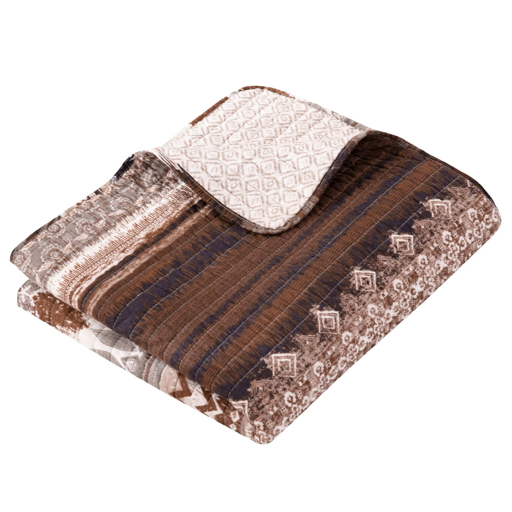 Greenland Home Fashions Southwest Quilted All Cotton Throw Blanket