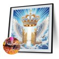 thumbnail image 3 of 5D DIY Parcial Perforación Especial Kit Pintura Diamantes Corona Arte 30x30cm, 3 of 7