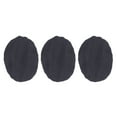 thumbnail image 3 of 6 fundas de tela elástica para auriculares, lavables y sanitarias, aptas para la mayoría de auriculares supraurales (tamaño grande para auriculares de 9-11 cm)., 3 of 5