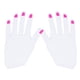 thumbnail image 1 of Qarigey Guantes sin dedos para mujer, accesorios Emo, cómodos agujeros para los pulgares, actividades al aire libre, regalos, buena elasticidad, guantes y mitones blanco corto Qarigey AP009010-03B, 1 of 6