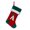 A, variant on Ruanlalo 18 Inches Monogram Christmas Stockings with Letters Embroidered Initials Xmas Hanging Stockings for Fireplace Christmas Party Decoration