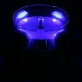thumbnail image 3 of Almencla LED Jewelry Display Stand Showing Lipstick Turntable White Base Blue Light, 3 of 8