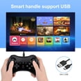 thumbnail image 3 of Controlador para Wii U, controlador inalámbrico Pro Bluetooth Gamepad conectado a la consola Wii U Joystick analógico dual-negro oso de fresa Electrónica, 3 of 6