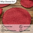 thumbnail image 6 of Park Designs Paprika Spice Bin Braided Placemat Set of 4, 6 of 6