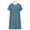 5#Blue, variant on beishanbush Clothing 2025 Nightgowns for Women Soft Cotton Sleep Shirts Short Sleeve Sleepwear