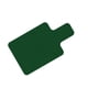 thumbnail image 1 of Esterilla de yoga para pilates y reformer, color liso, 39 x 24 pulgadas, ligera, para ejercicios Verde oscuro, 1 of 9