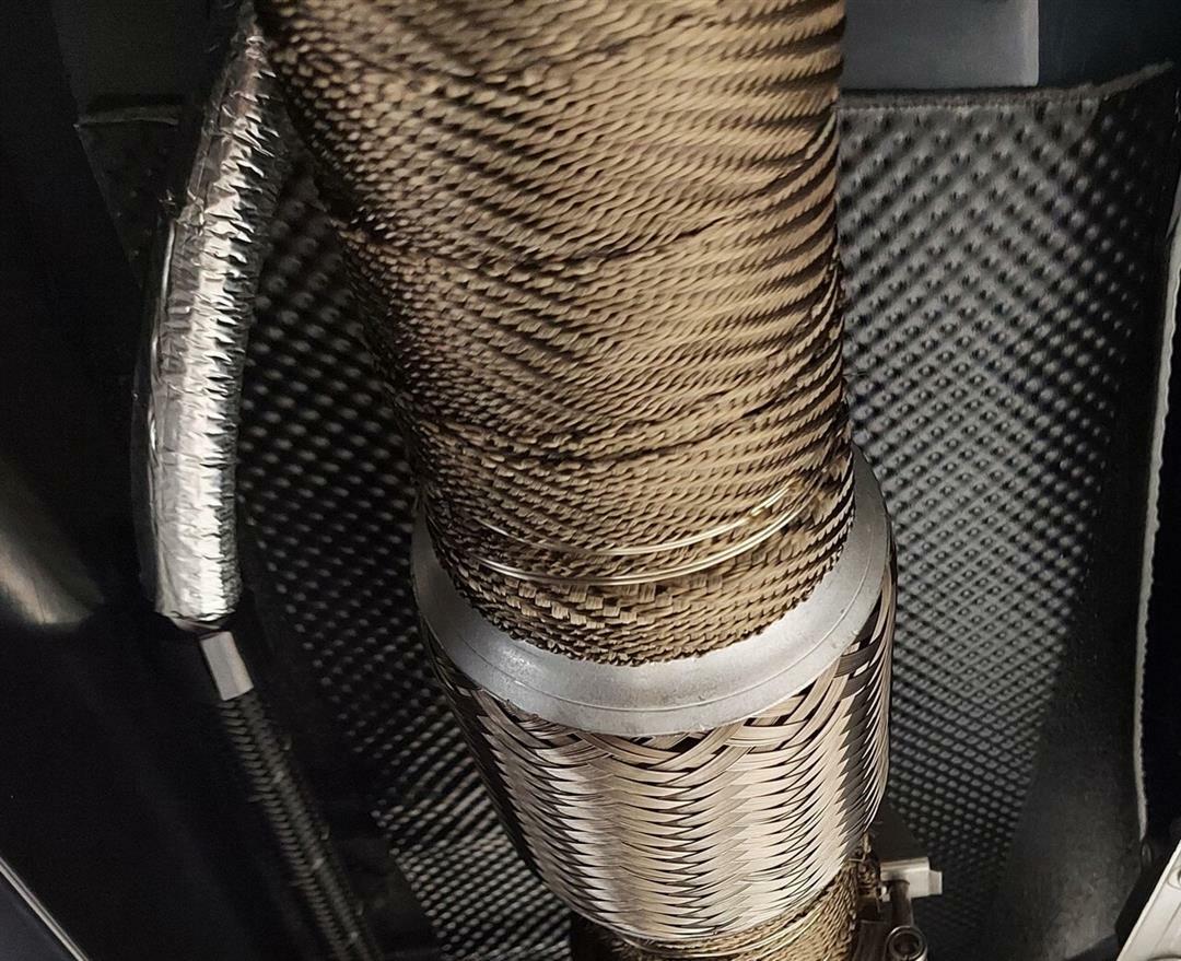 Design Engineering 010127 Titanium 2" x 50' Exhaust Heat Wrap with LR Technology - image 4 of 7