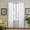 Black, variant on Elrene Home Fashions Bianca Semi-Sheer Window Curtain with Tassels, Black, 52" x 84"