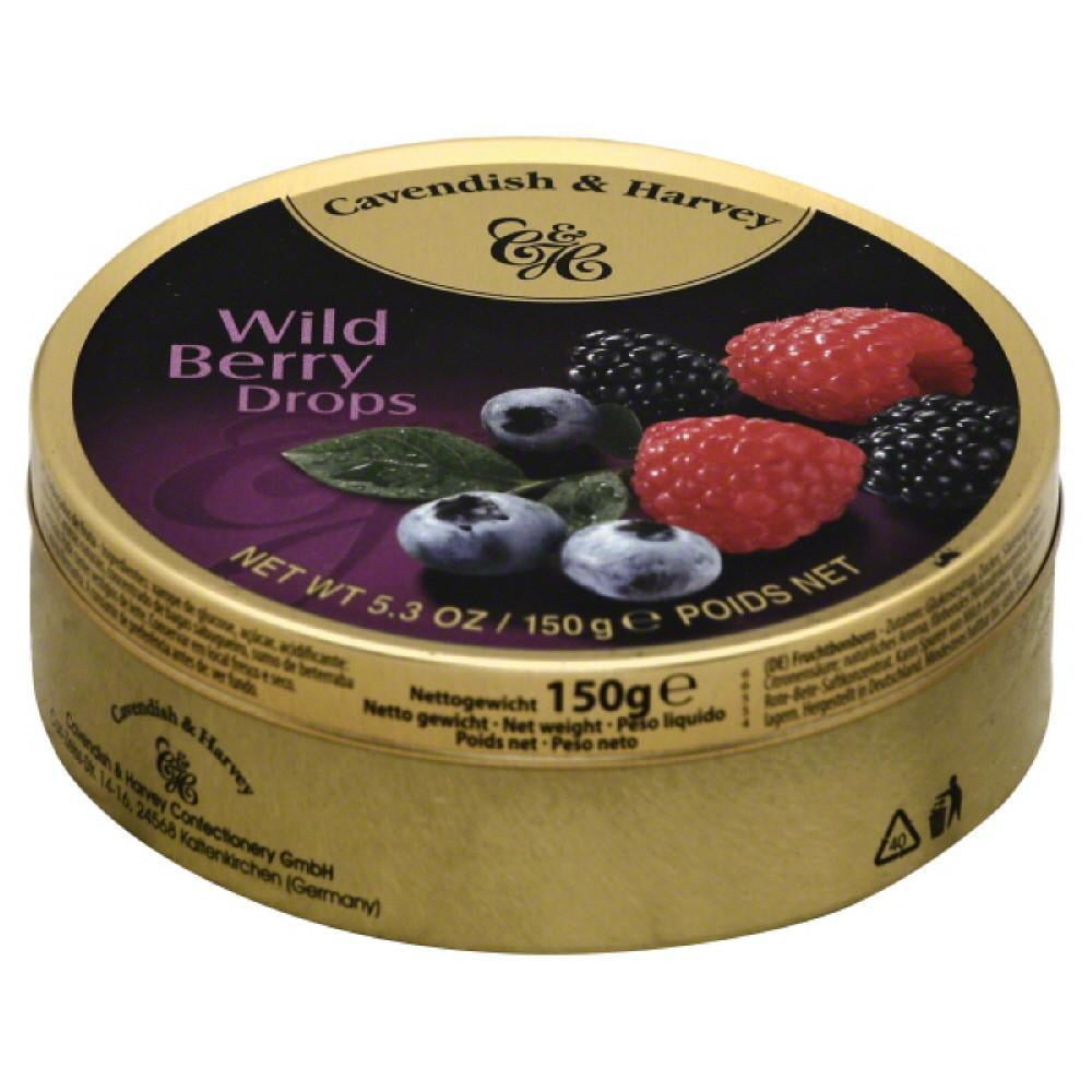 Cavendish & Harvey Drops Wild Berry, 5.3 Oz (Pack of 12)