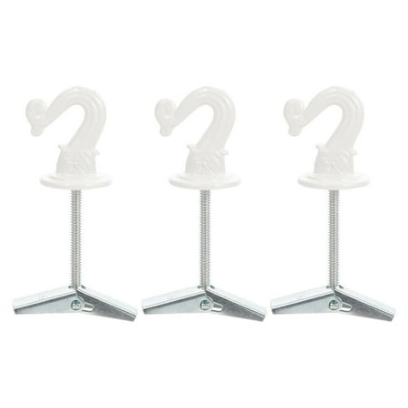

3pcs Metal Foldable Ceiling Hooks Ceiling Hangers Home Hanger Home Supplies