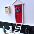 thumbnail image 3 of Puerta Decorativa Corte Casa De Muñecas Modelo Miniatura Gnomo Conjunto Accesorios Árbol De Navidad Escalera De Madera Decoraciones Adorno Minnieouse HA038612-00, 3 of 6