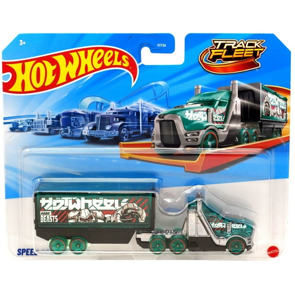 Hot Wheels Track Fleet Speed Haul Die Cast Car