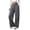 #03 Dark Gray 【Mix, Match & Rotate: Stock Up on Daily Colors】, variant on Women's Casual Pants, Business Casual Trousers with Elastic Waist and Pockets, Relaxed Fit, Office Business Casual Wear | VerBelle,Army Green L