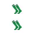 thumbnail image 4 of Calcetines Atléticos Naiovety Para Mujer Modernos Transpirables Verde 2Conjunto, 4 of 6