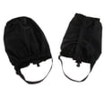 thumbnail image 4 of 4 polainas unisex a prueba de nieve, resistentes al viento, para piernas, tobillos, escalada en hielo y caminatas. Negro, 4 of 6