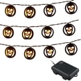 thumbnail image 1 of Halloween Spider Bat String Light Lamp Halloween Decoration Light Atmosphere Light for Carnival Theme Party, 1 of 10