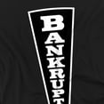 thumbnail image 2 of Popfunk Wheel of Fortune Bankrupt Unisex Adult T Shirt, Black, 6X-Large, 2 of 5
