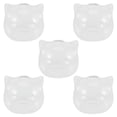 thumbnail image 1 of 5X En Forma de Gato Florero de Vidrio Planta Hidropónica Florero Terrario Contenedor Olla Decoración Arte Regalo, 1 of 5