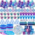 thumbnail image 1 of Set de obsequios para fiestas Mepmela Frozen Princess Birthday 134 unidades, 1 of 7