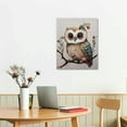 thumbnail image 2 of COMIO  Cute Animals Watercolor Paint Owl Wall Decor Canvas Print Kids Room Decor Wall Art Room Decor Nursery Decor, 2 of 4