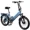 Blue, variant on Lilypelle Folding Electric Bicycle for Adults,Peak 1000W,48V 500Wh Detachable Battery,20"×3.0" Fat Tire 7 Speed Electric Step-Thru Bicycle,20MPH, Fits for 4'9" to 6'5"