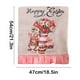thumbnail image 3 of Easter Decorations Easter Linen Printed Chair Cover Rabbits Vase Chair Cover, 3 of 6