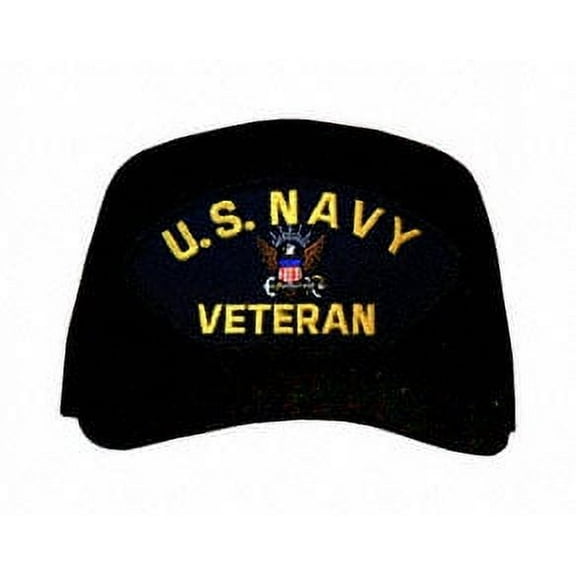 U.S. Navy Veteran with Logo Ball Cap