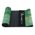 thumbnail image 3 of S SERENABLE Portable Golf Mat Golf Hitting Carpet Mini Golf Training Aid Mat for Indoor Double Line, 3 of 4