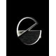 thumbnail image 2 of Arbotante Circular La luz de victoria Negro, 2 of 2