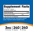 thumbnail image 2 of Suplemento Nutricost Boron 3 mg 240 cápsulas vegetarianas, 2 of 5