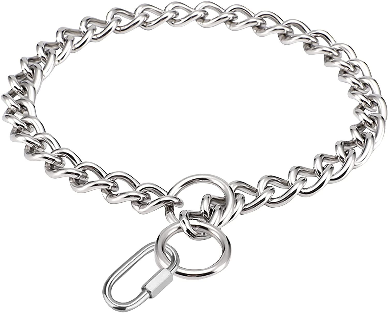 Indsprøjtning ordningen nederlag SIVEIS Dog Choke Collar P Metal Chain Slip Collars Adjustable Stainless  Steel Training Dogs Collar (5mm × 70cm) - Walmart.com
