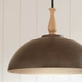 thumbnail image 2 of 52477AVI Kichler Lighting Fira - 1 Light Pendant In Homestead Style-13.75 Inches Tall and 18 Inches Wide-Anvil Iron Finish, 2 of 11