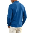 thumbnail image 4 of Men's Casual Polo Shirts Classic Long Sleeve Basic Button T-Shirt Lightweight Golf Tops, 4 of 5