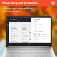 thumbnail image 4 of HP 15.6 Inch PC Laptop, Intel i5-1135G7 4-Core, 60Hz Full HD 1920x1080, Intel Iris Xe, 16GB RAM, 512GB m.2 SATA SSD, HDMI, Webcam, Bluetooth, Windows 11, 1 Year Warranty, Natural Silver, 4 of 7
