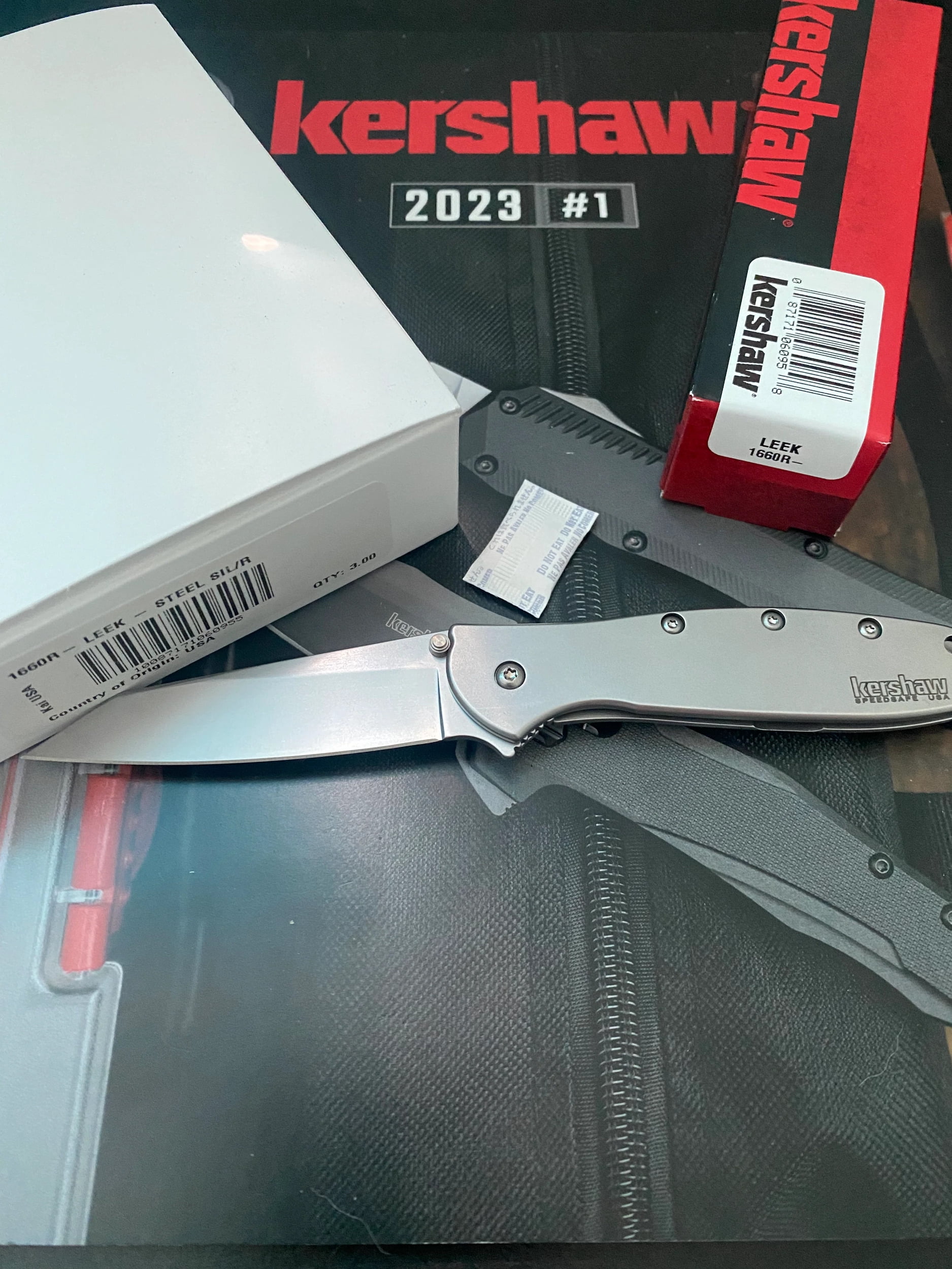 Kershaw Leek Random Folding Knife Speed Safe