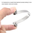 thumbnail image 4 of Uxcell 12x9.5mm Kayak Paddle Snaps, Solid Button Double Pins Lock Tube Spring Clips for Tent Pole, 8 Pack, 4 of 6